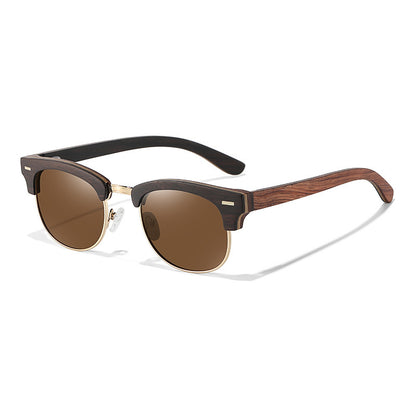 ACE CEA Retro Bamboo & Plastic Sunglasses – A Fusion of Nature & Style