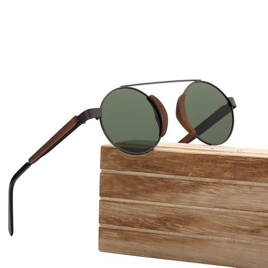 ACE CEA Vintage Wooden Sunglasses – Timeless Elegance Meets Functionality