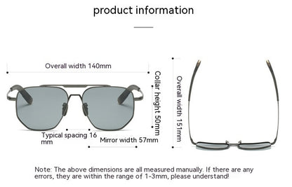 ACE CEA Versatile Metal Sunglasses – Sleek, Stylish & Functional