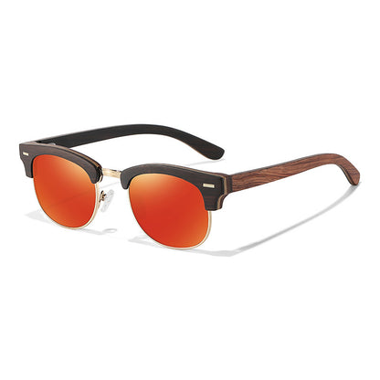 ACE CEA Retro Bamboo & Plastic Sunglasses – A Fusion of Nature & Style