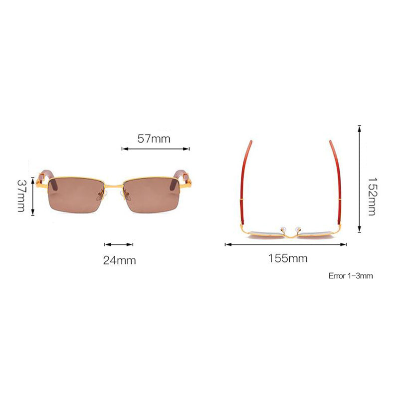 ACE CEA Wooden Frame UV400 Sunglasses