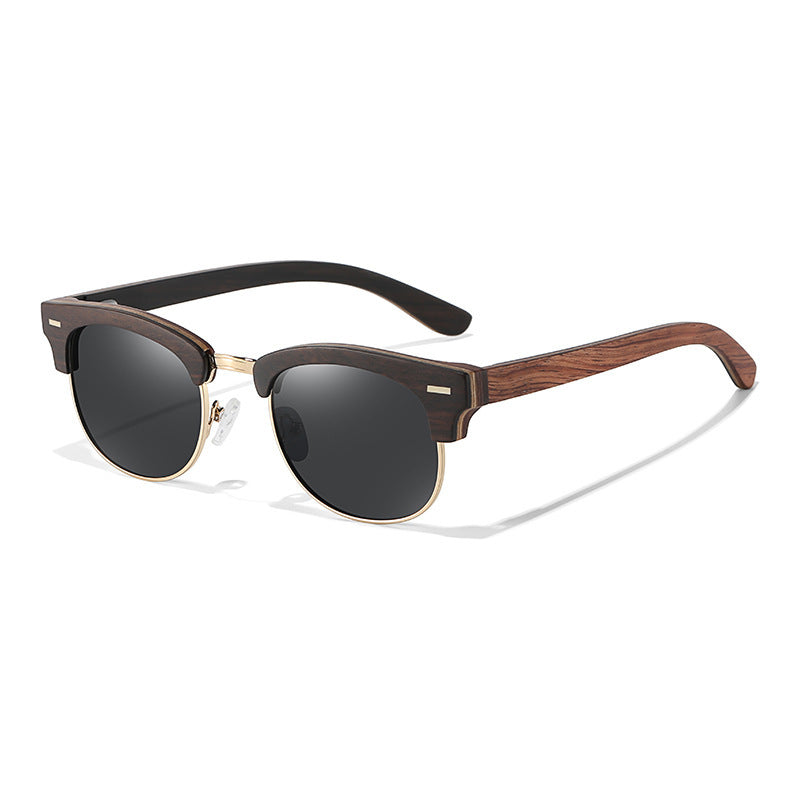 ACE CEA Retro Bamboo & Plastic Sunglasses – A Fusion of Nature & Style