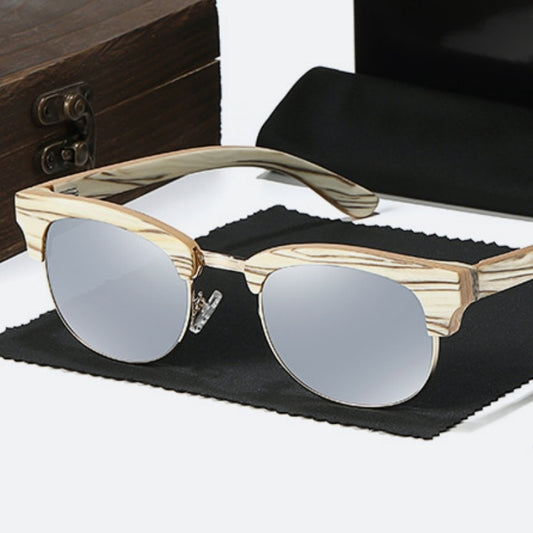 ACE CEA Retro Bamboo & Plastic Sunglasses – A Fusion of Nature & Style