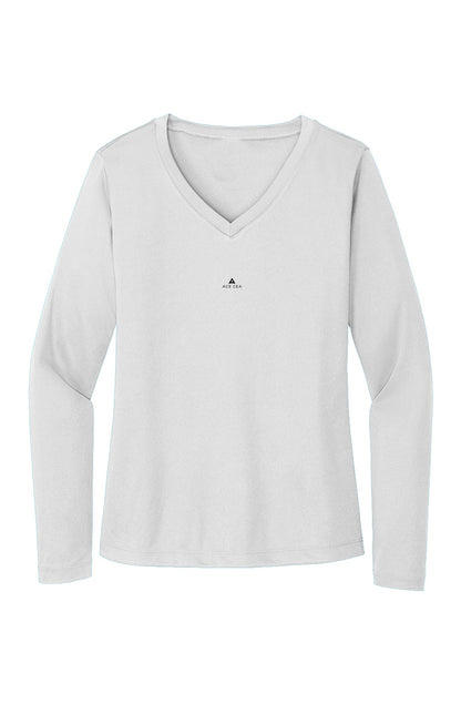 ACE CEA Women's Long Sleeve V-Neck Tee