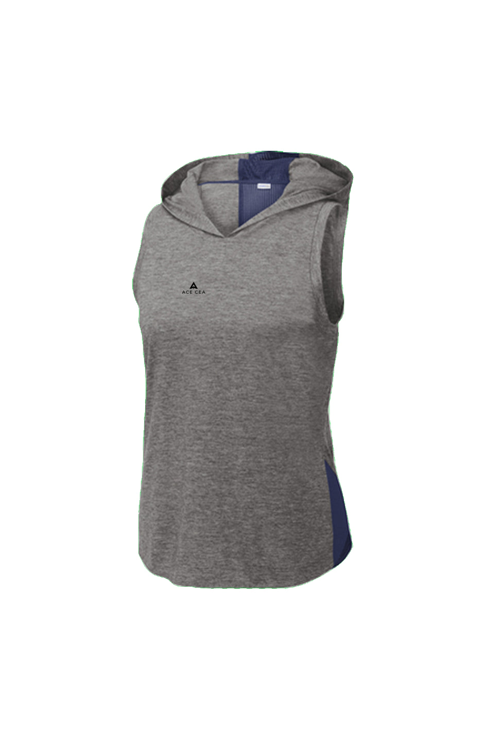 ACE CEA: Ladies Tri-Blend Wicking Draft Hoodie Tank