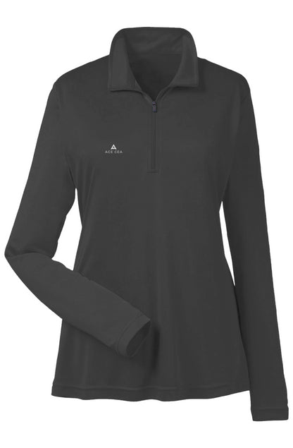 ACE CEA Ladies' Zone Performance Quarter-Zip