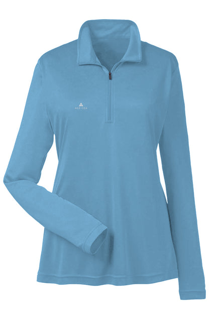 ACE CEA Ladies' Zone Performance Quarter-Zip