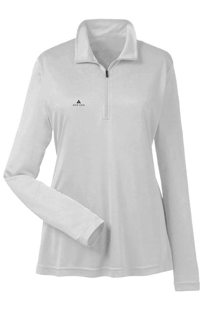 ACE CEA Ladies' Zone Performance Quarter-Zip