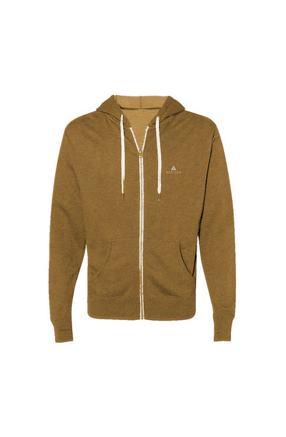 ACE CEA Heathered French Terry Full-Zip Hoodie