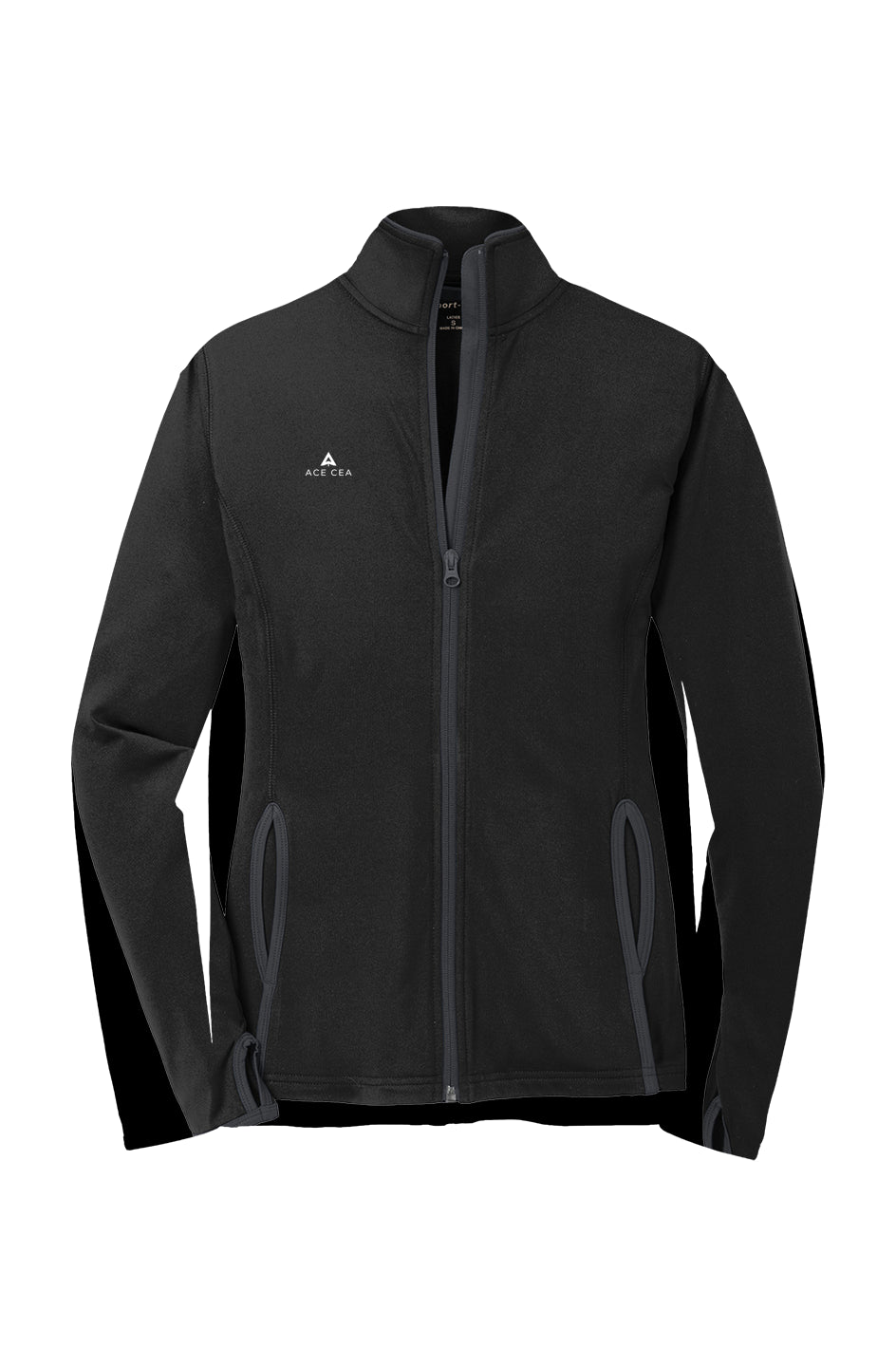 ACE CEA Stretch Contrast Full-Zip Jacket