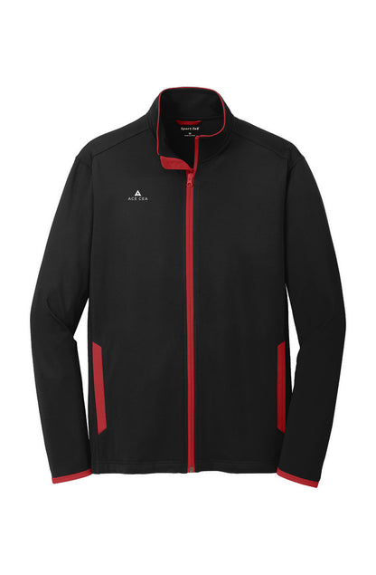 ACE CEA Stretch Contrast Full-Zip Jacket