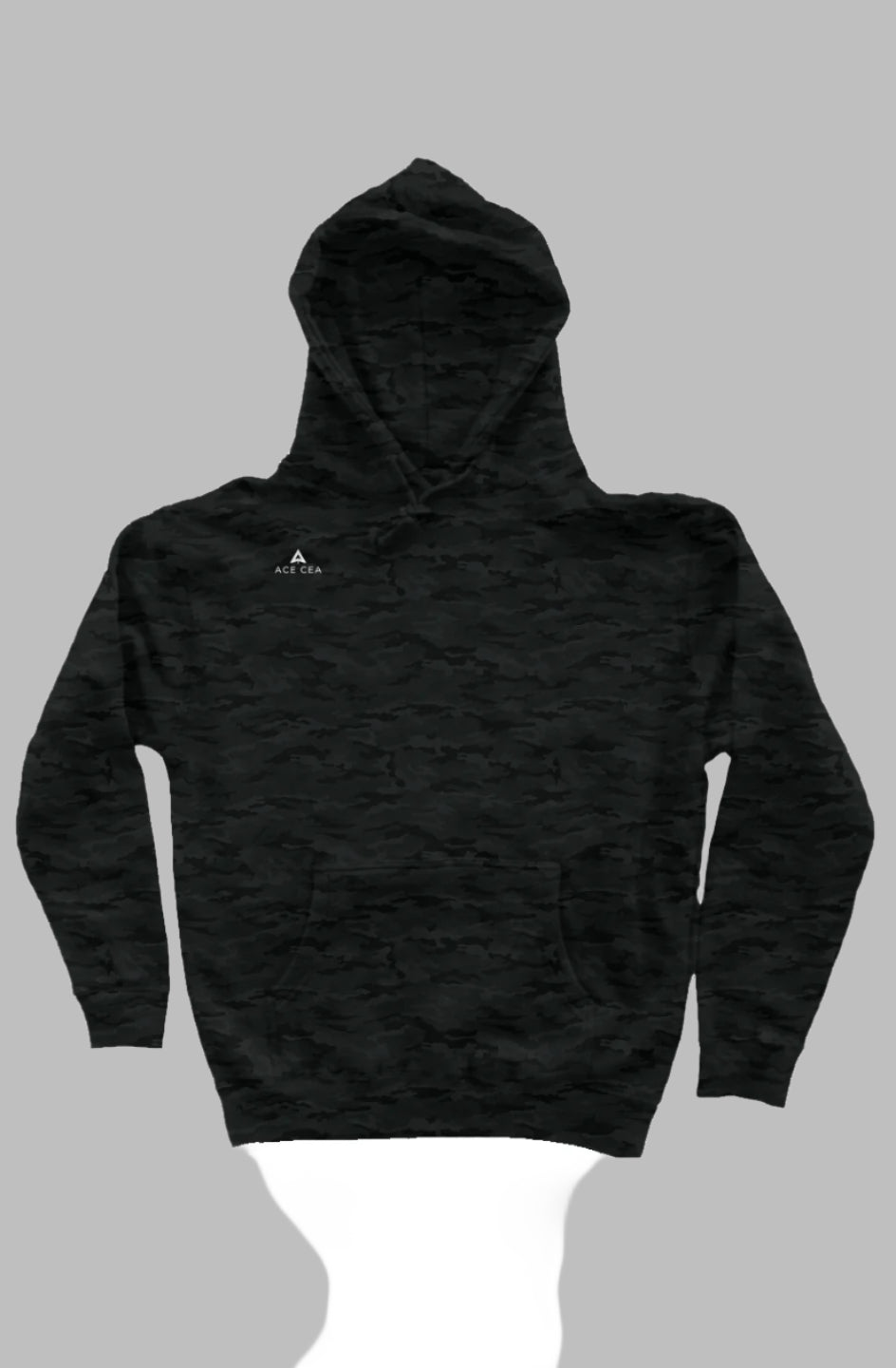 ACE CEA Black Camo Heavyweight Hoodie