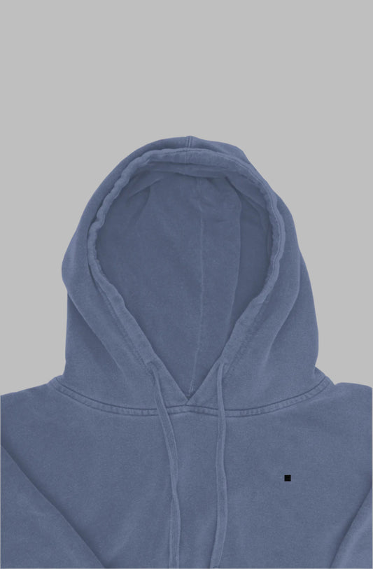 ACE CEA Women’s Pigment Dyed Hoodie – Blue