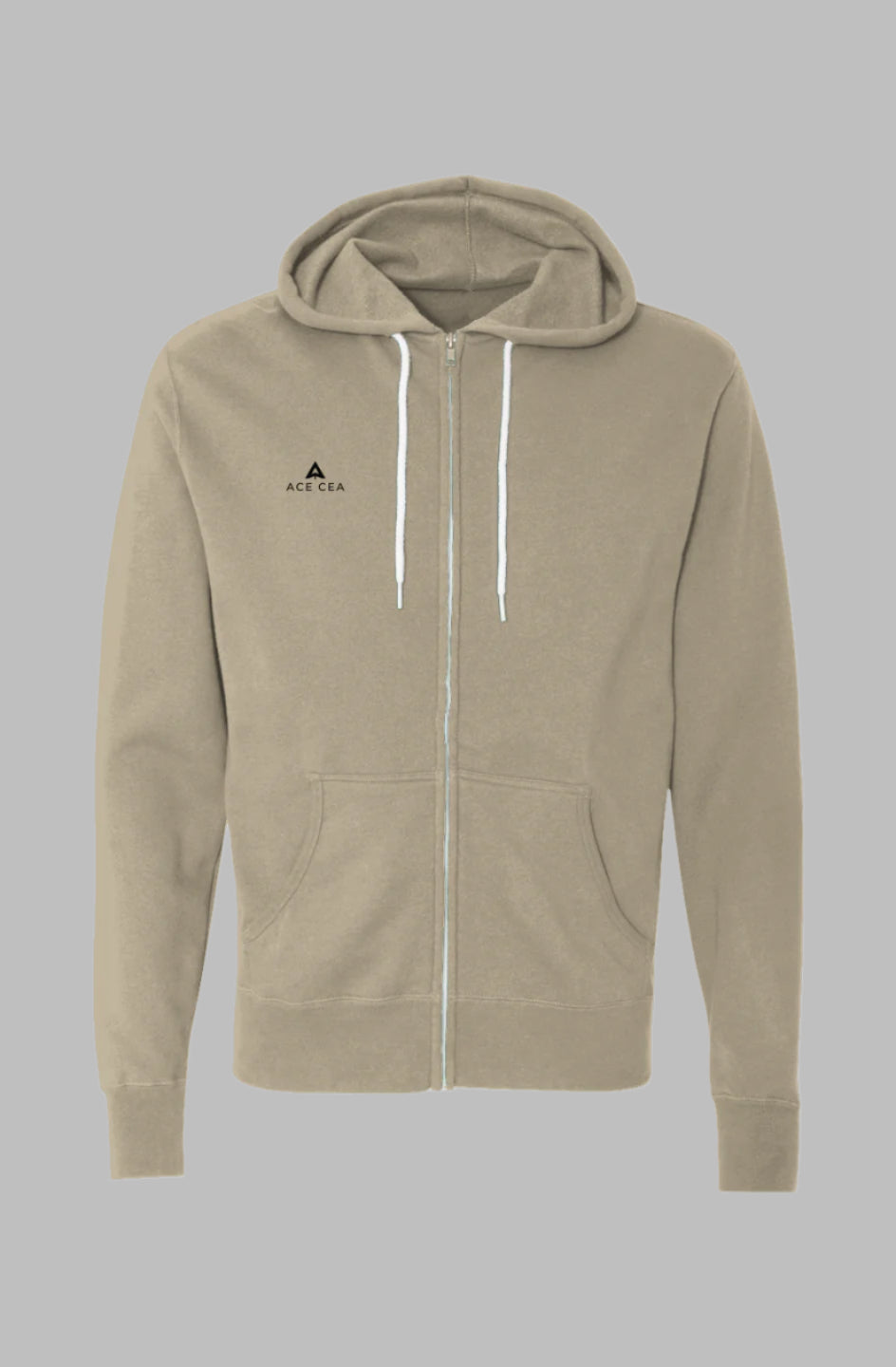 ACE CEA Male Lightweight Full-Zip Hoodie