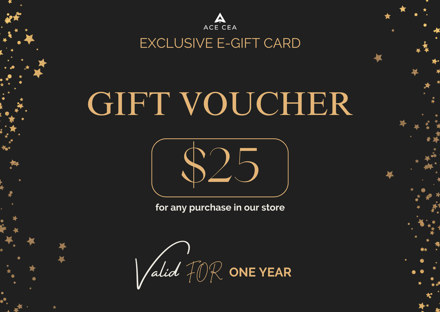 ACE CEA Exclusive E-Gift Card