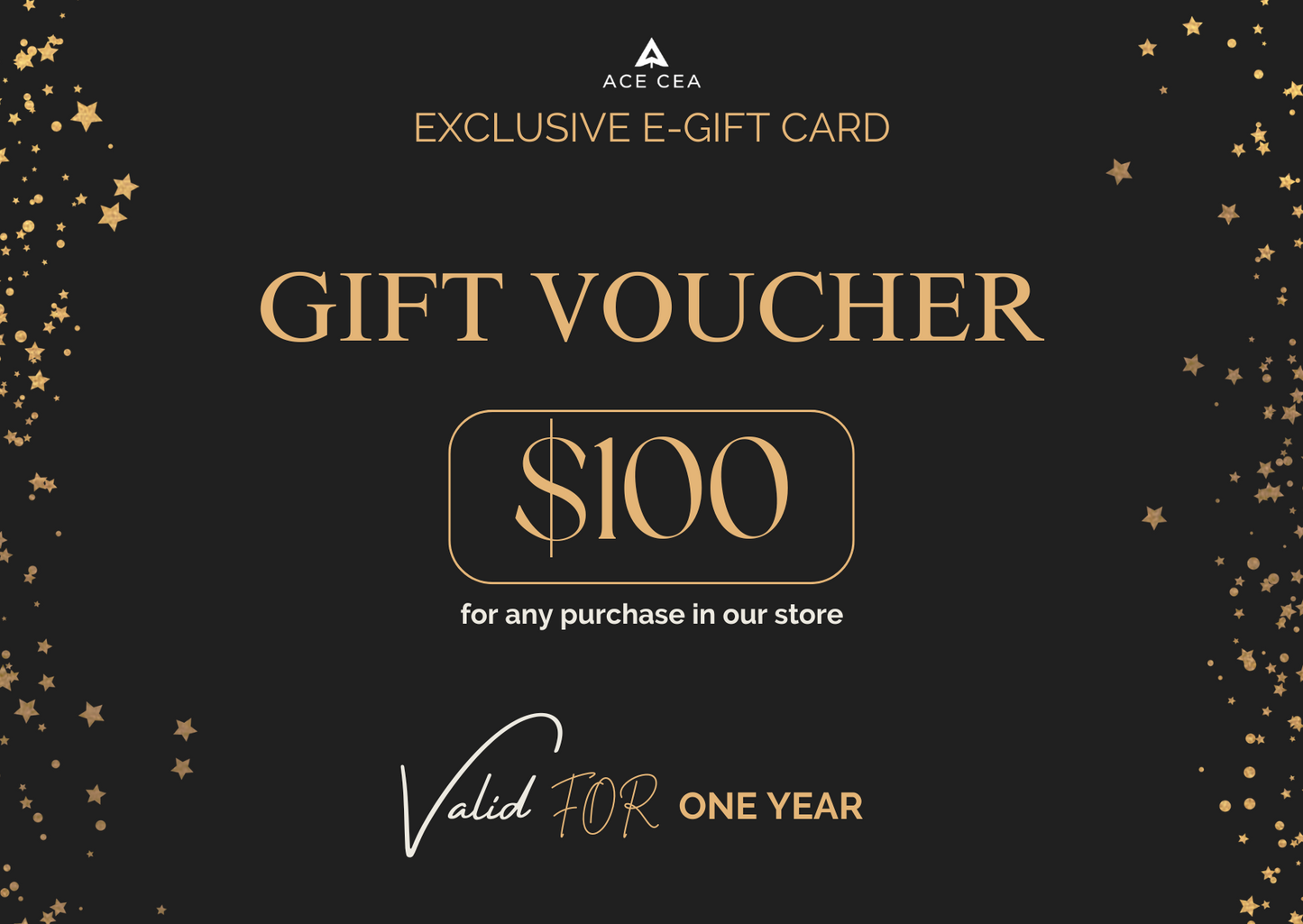 ACE CEA Exclusive E-Gift Card