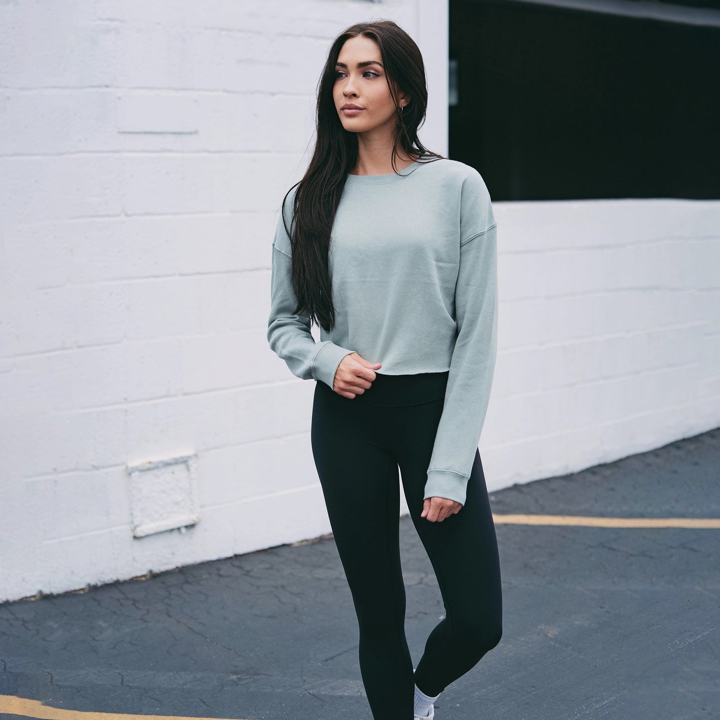 ACE CEA Lightweight Crop Crewneck