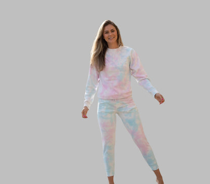 The ACE CEA Cotton Candy Tie-Dye Pants