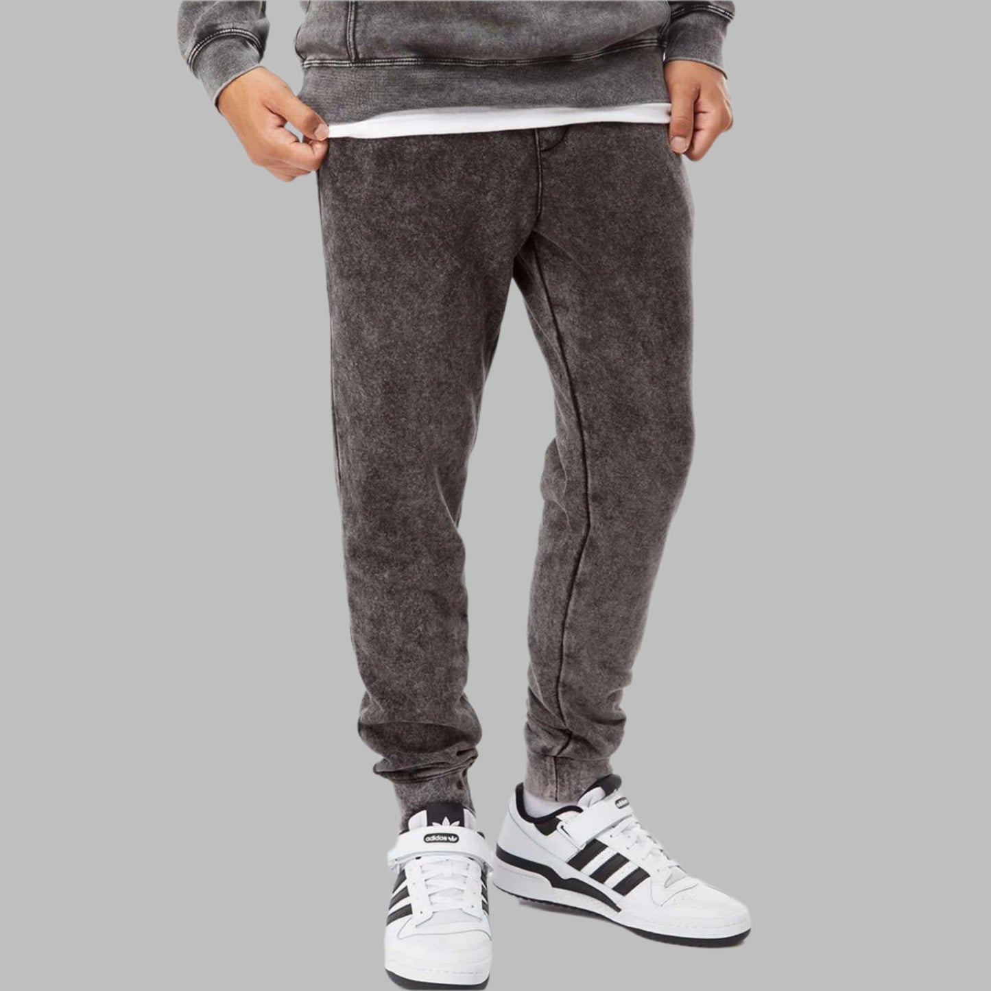 ACE CEA Men’s Mineral Wash Fleece Joggers