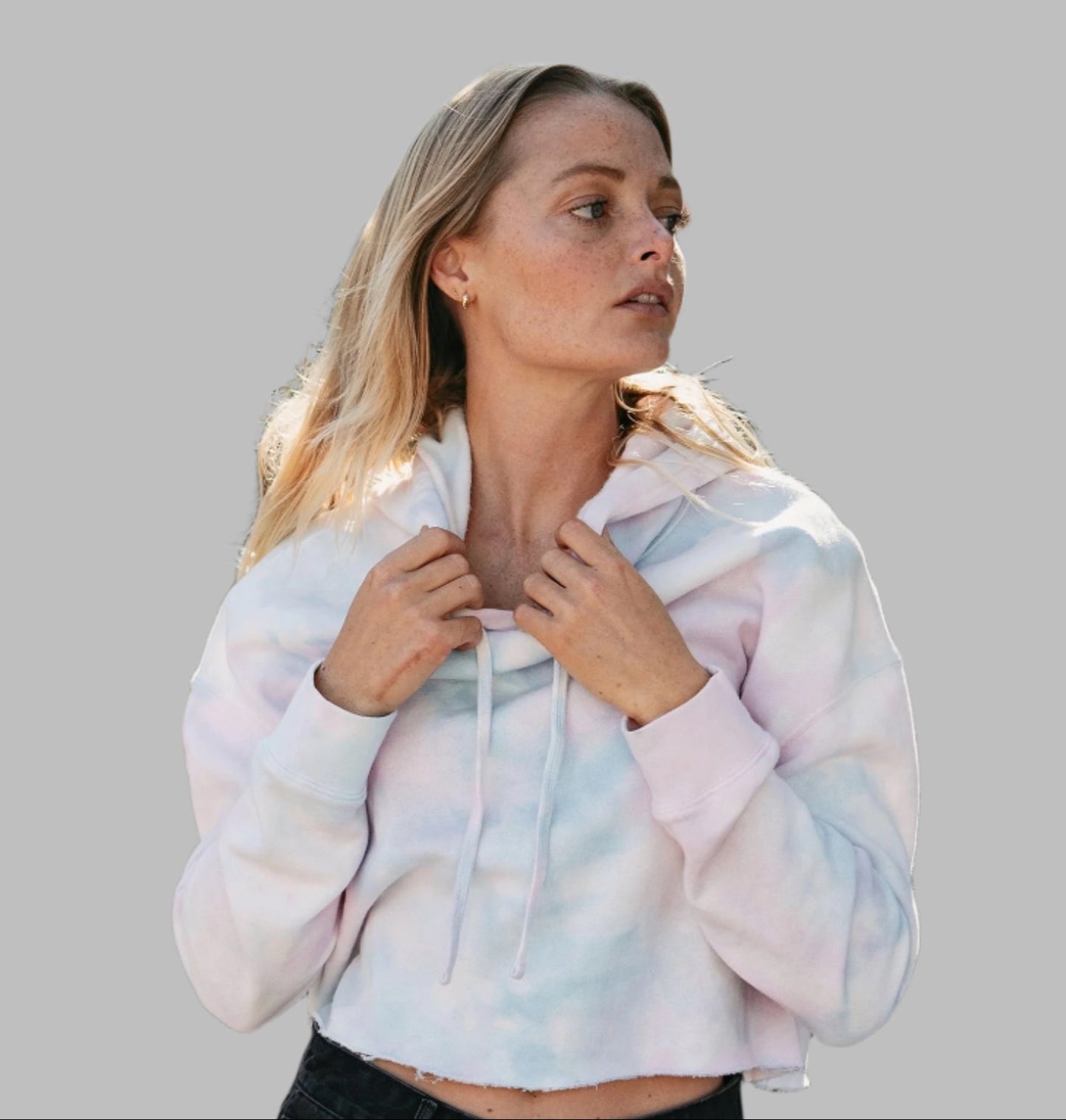 The ACE CEA Wavy Crop Hoodie