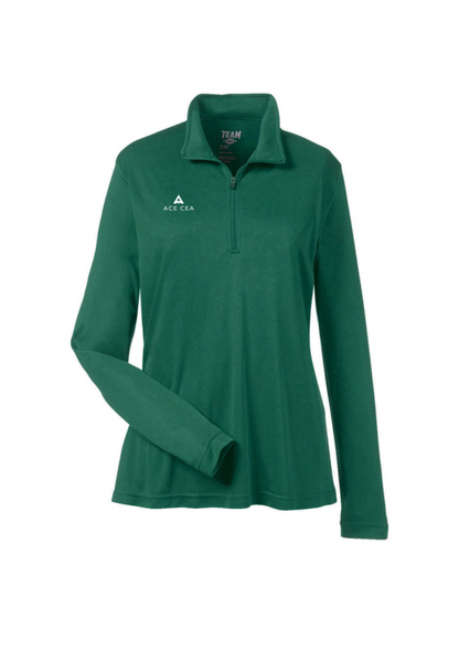 ACE CEA Ladies' Zone Performance Quarter-Zip