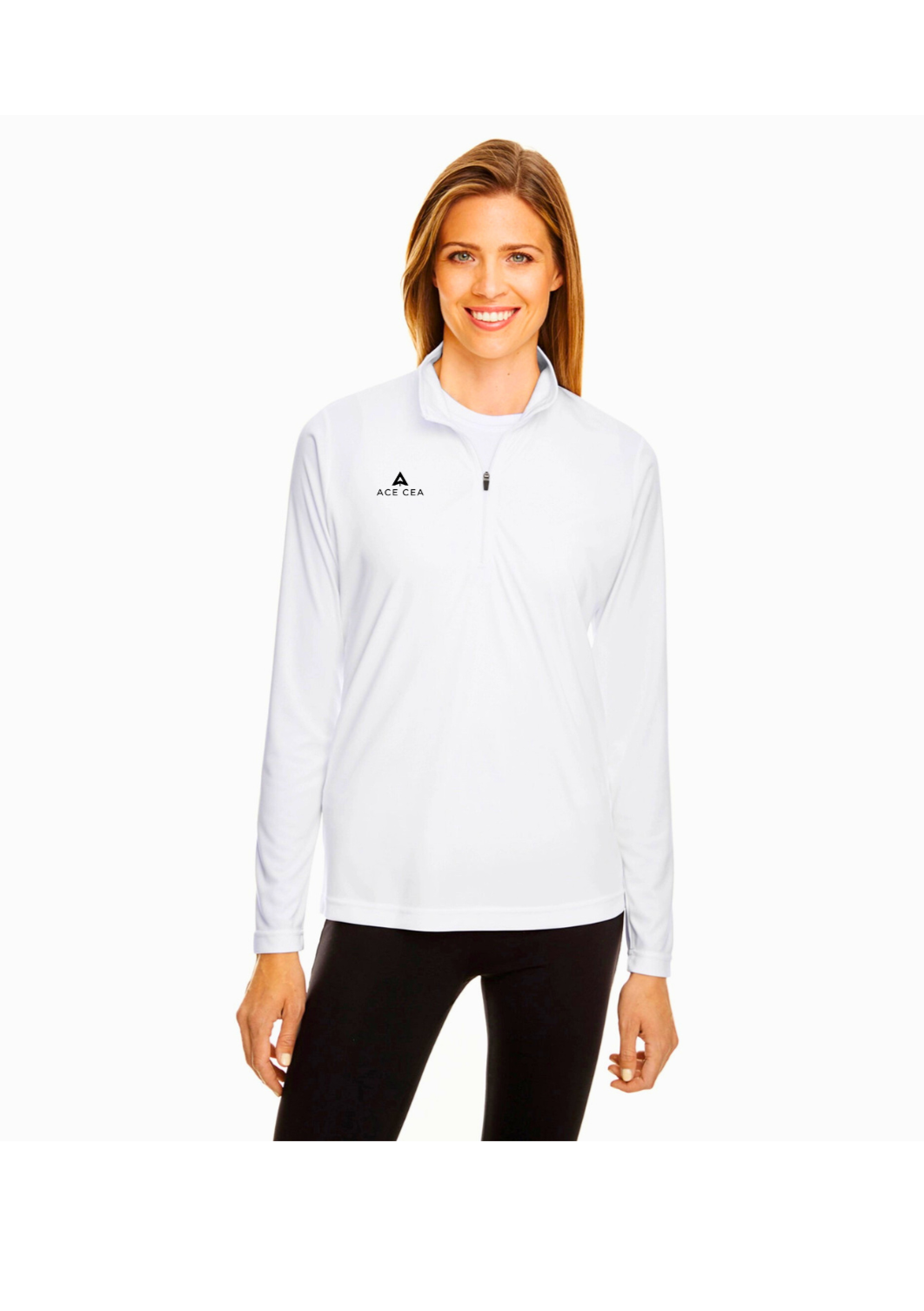 ACE CEA Ladies' Zone Performance Quarter-Zip