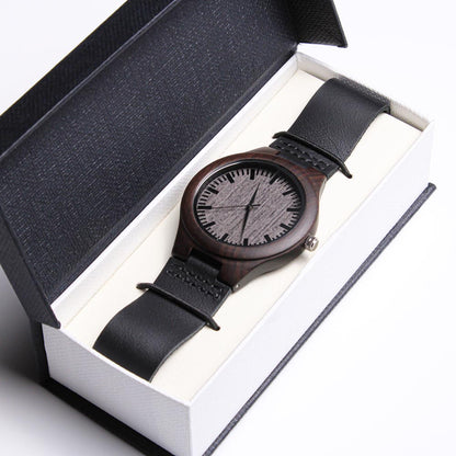 ACE CEA Prestige Wooden Timepiece