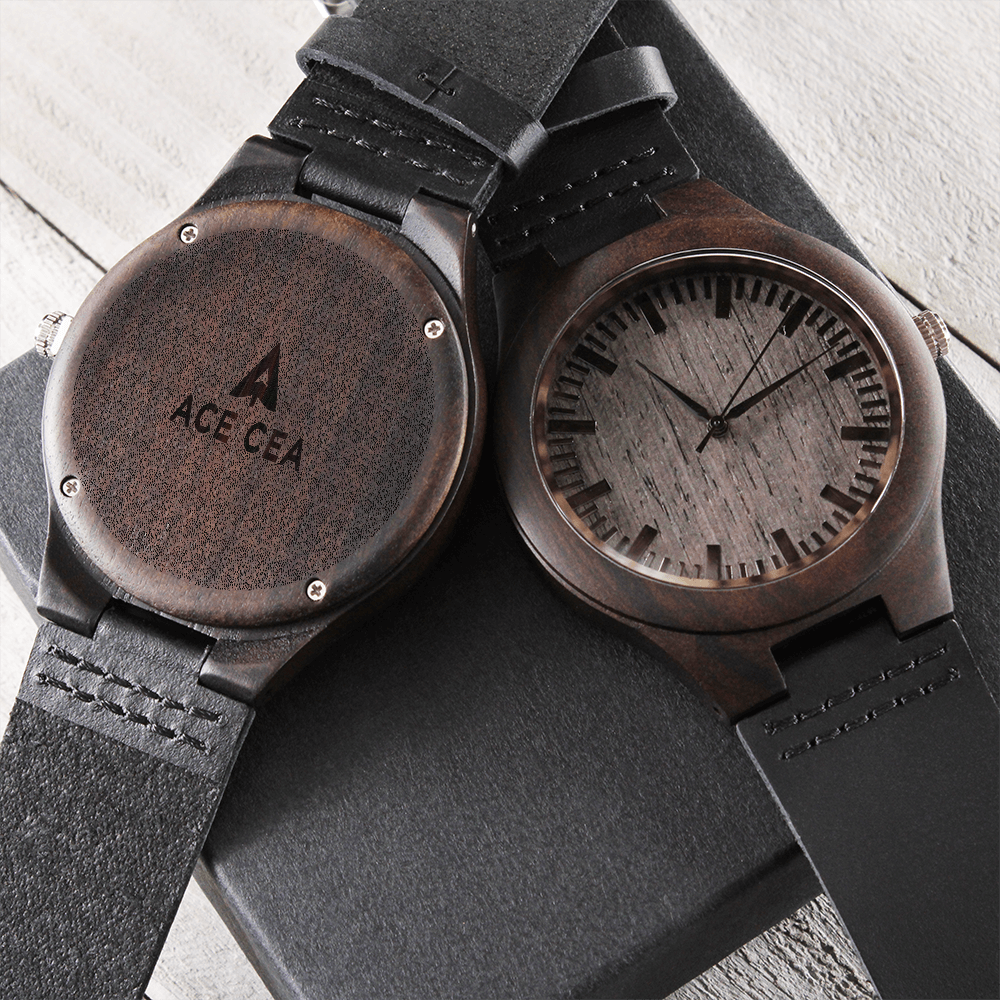 ACE CEA Prestige Wooden Timepiece