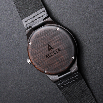 ACE CEA Prestige Wooden Timepiece