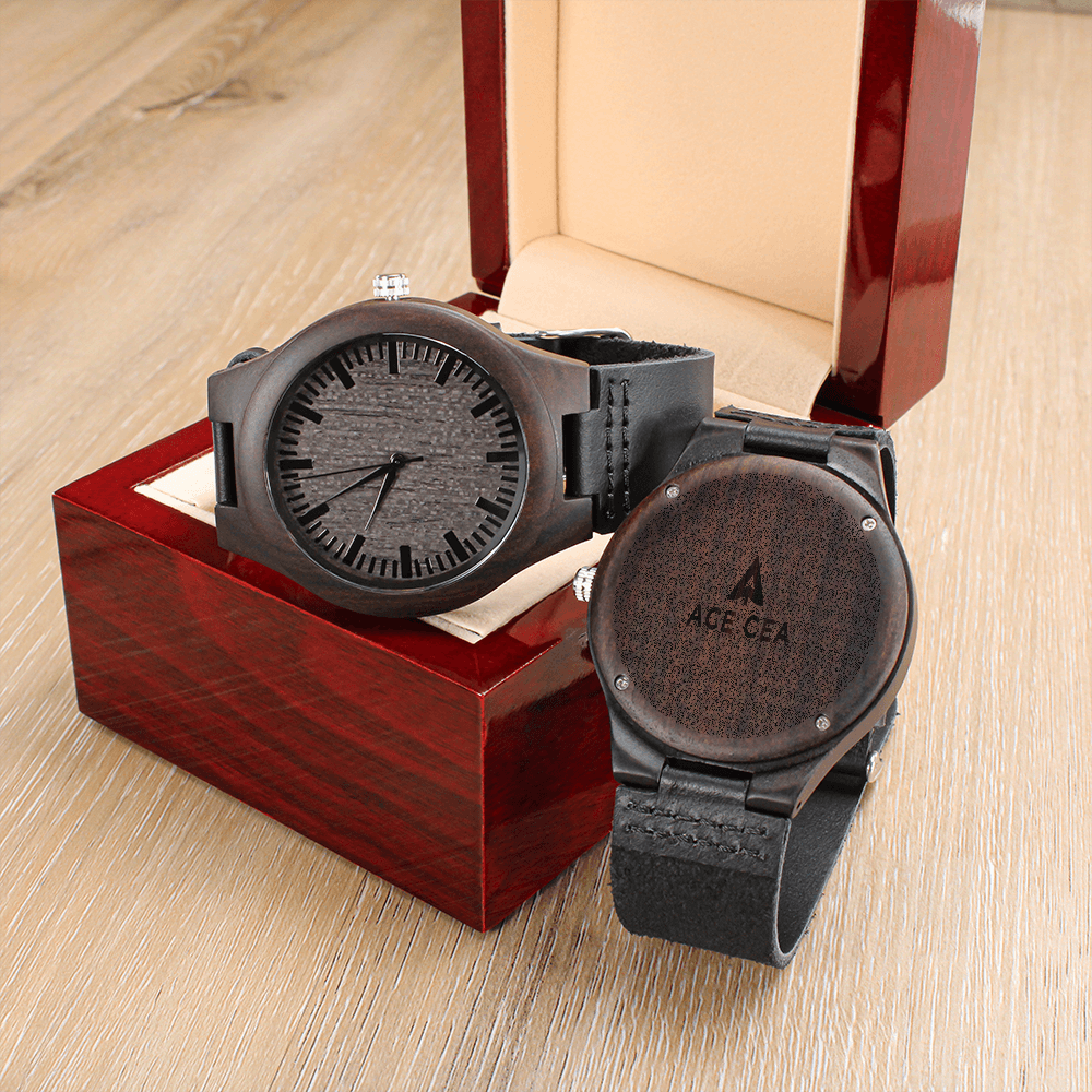 ACE CEA Prestige Wooden Timepiece