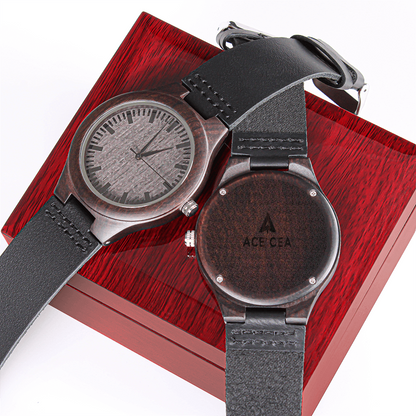 ACE CEA Prestige Wooden Timepiece