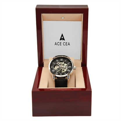 ACE CEA Prestige Skeleton Timepiece