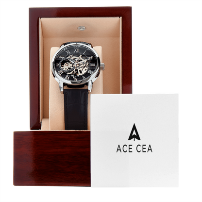 ACE CEA Prestige Skeleton Timepiece