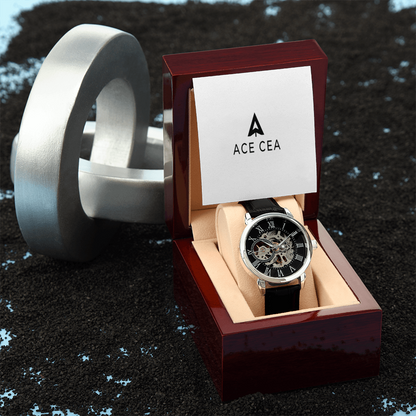 ACE CEA Prestige Skeleton Timepiece