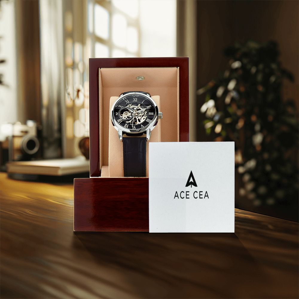 ACE CEA Prestige Skeleton Timepiece